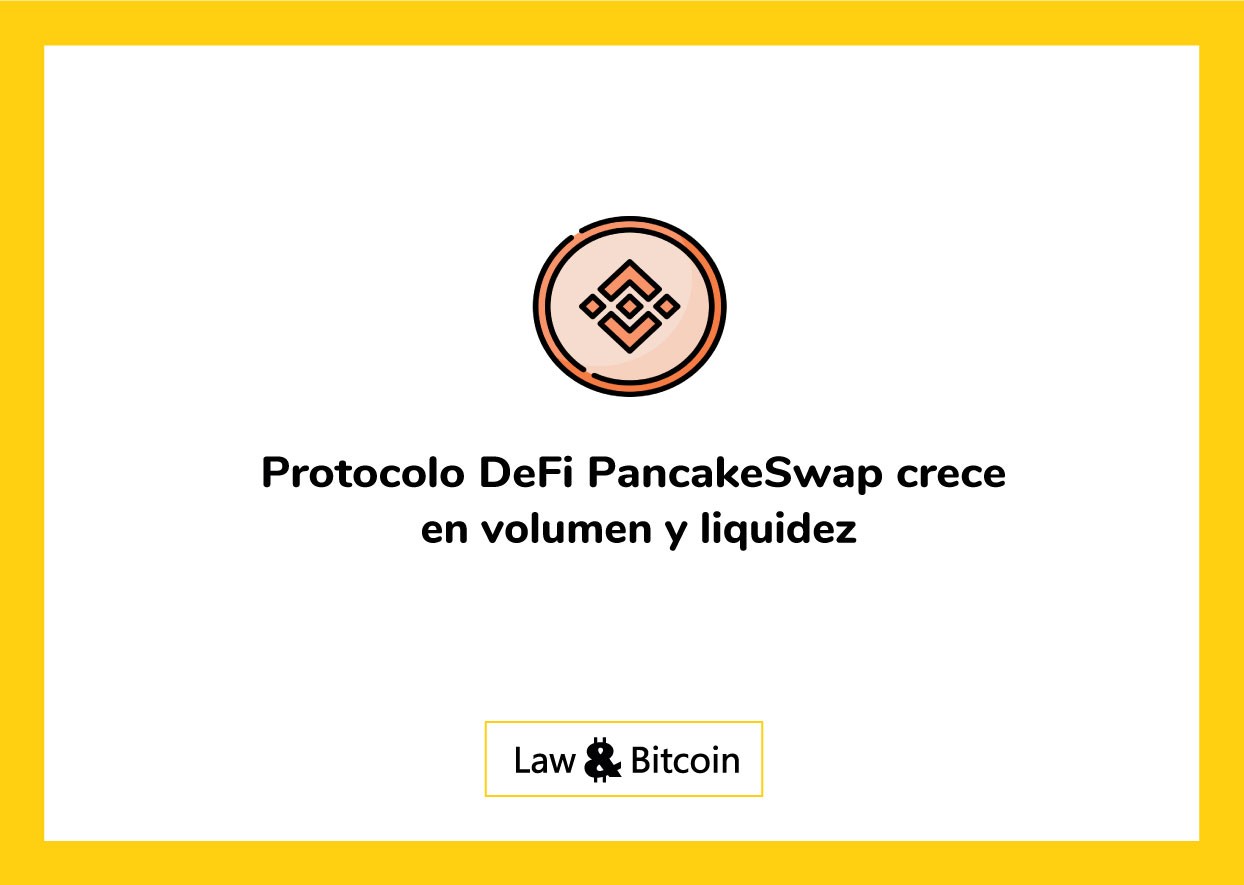 Protocolo DeFi PancakeSwap crece en volumen y liquidez