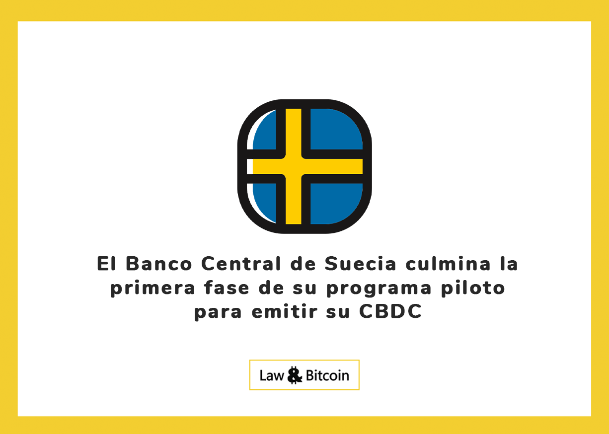 El Banco Central de Suecia culmina la primera fase de su programa piloto para emitir su CBDC