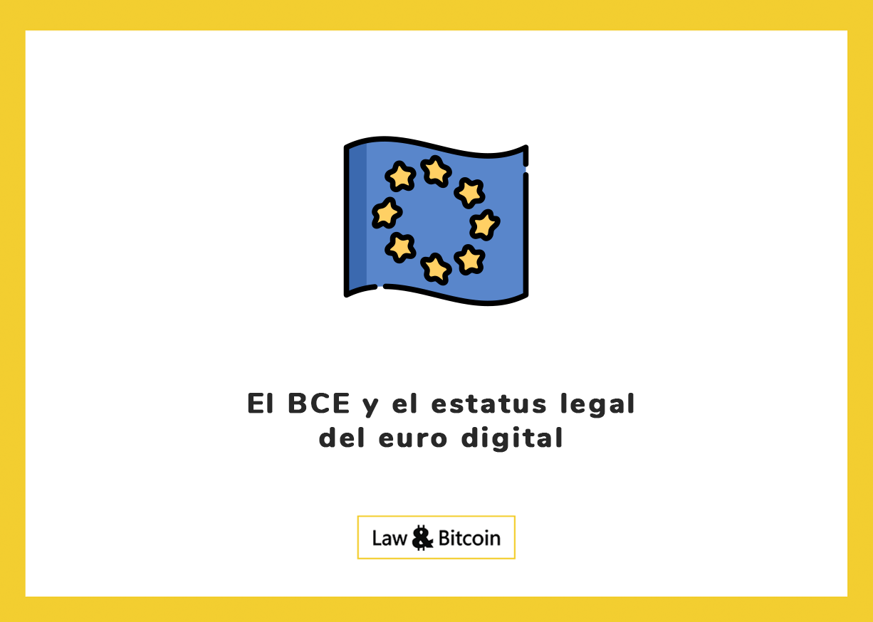 El BCE y el estatus legal del euro digital