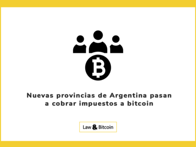 Nuevas provincias de Argentina pasan a cobrar impuestos a bitcoin