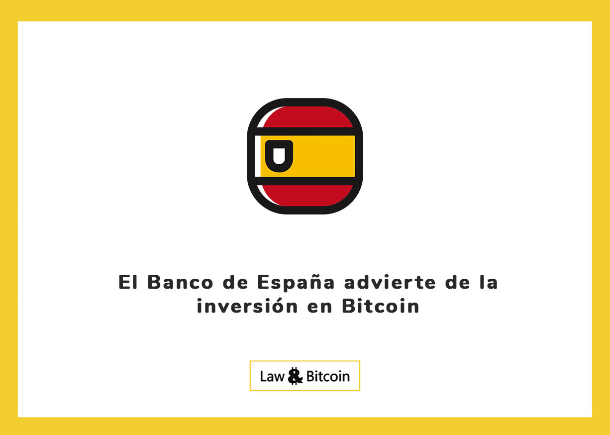 El Banco de España advierte de la inversión en Bitcoin