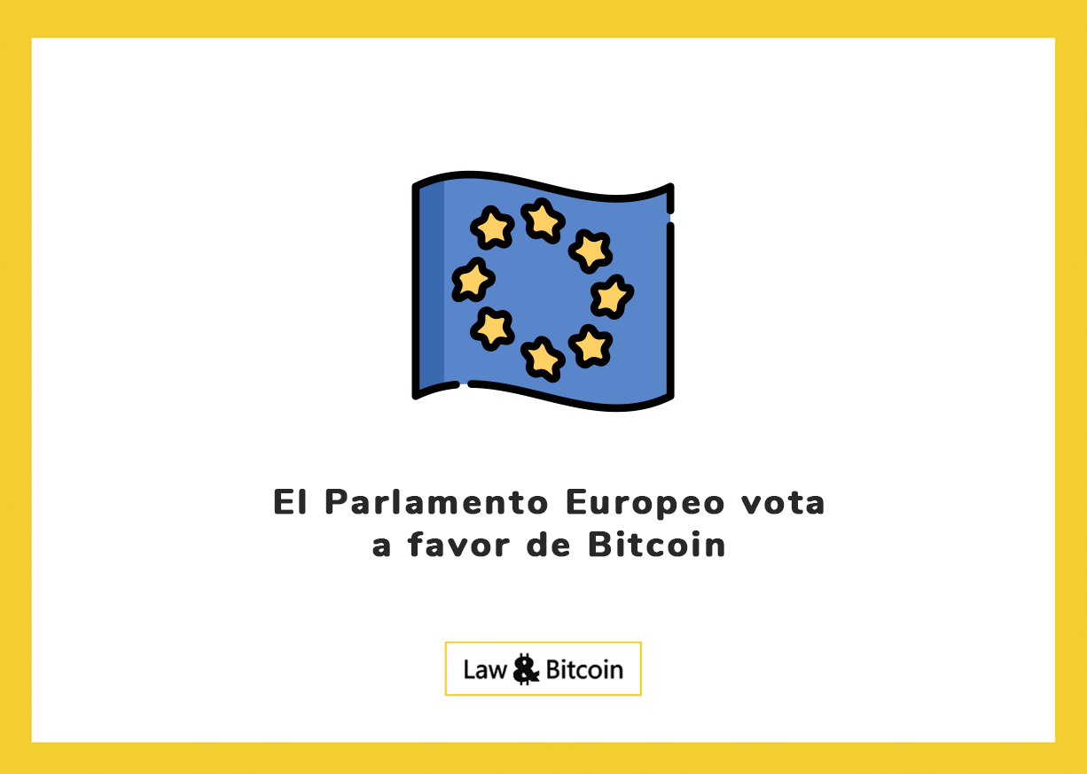 El Parlamento Europeo vota a favor de Bitcoin