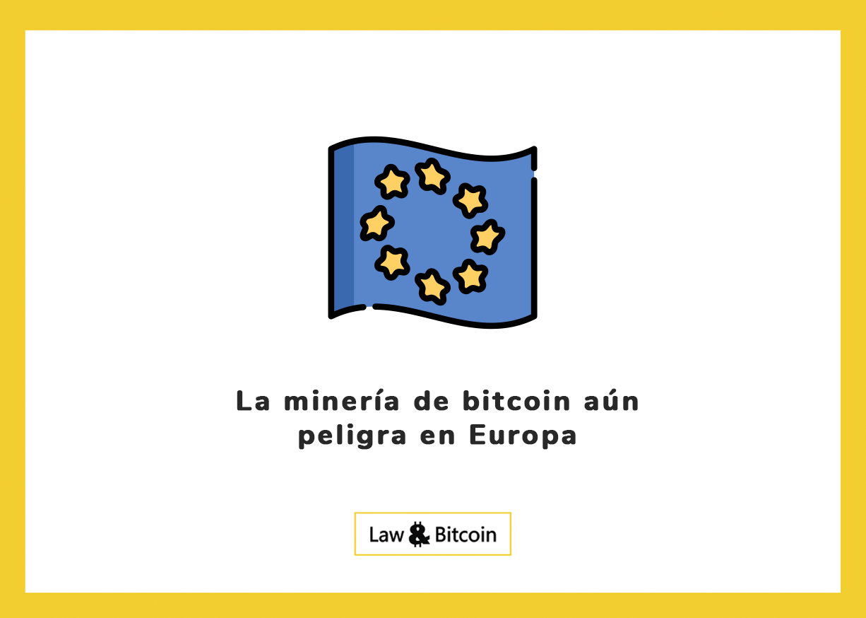 La minería de bitcoin aún peligra en Europa
