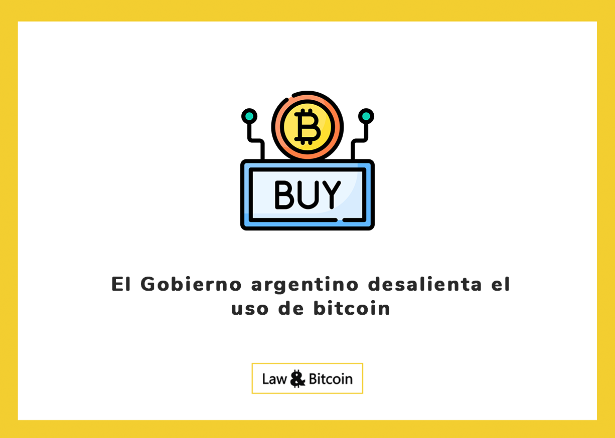 El Gobierno argentino desalienta el uso de bitcoin