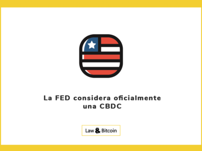 La FED considera oficialmente una CBDC