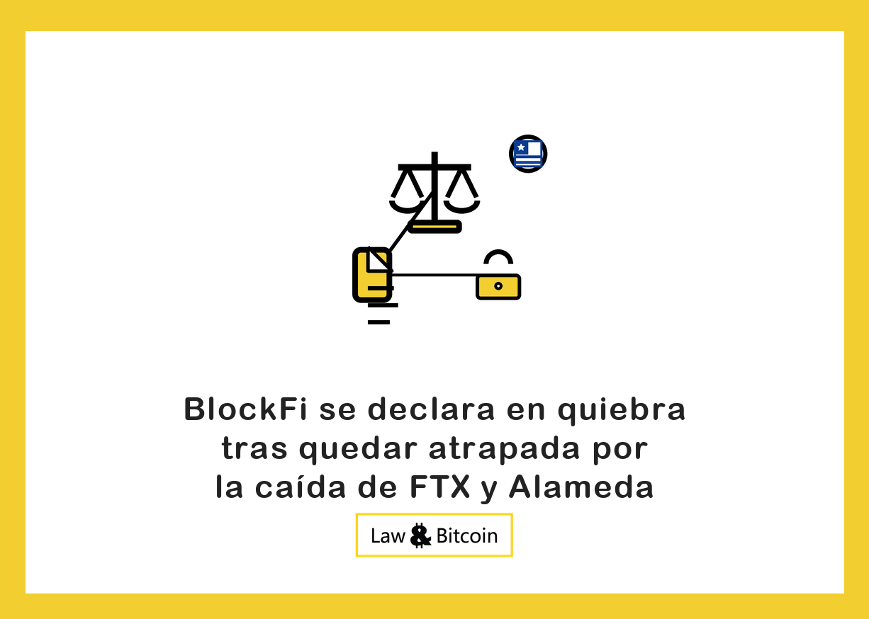 Ilustración editorial de una balanza jurídica, un documento normativo y un candado de seguridad.