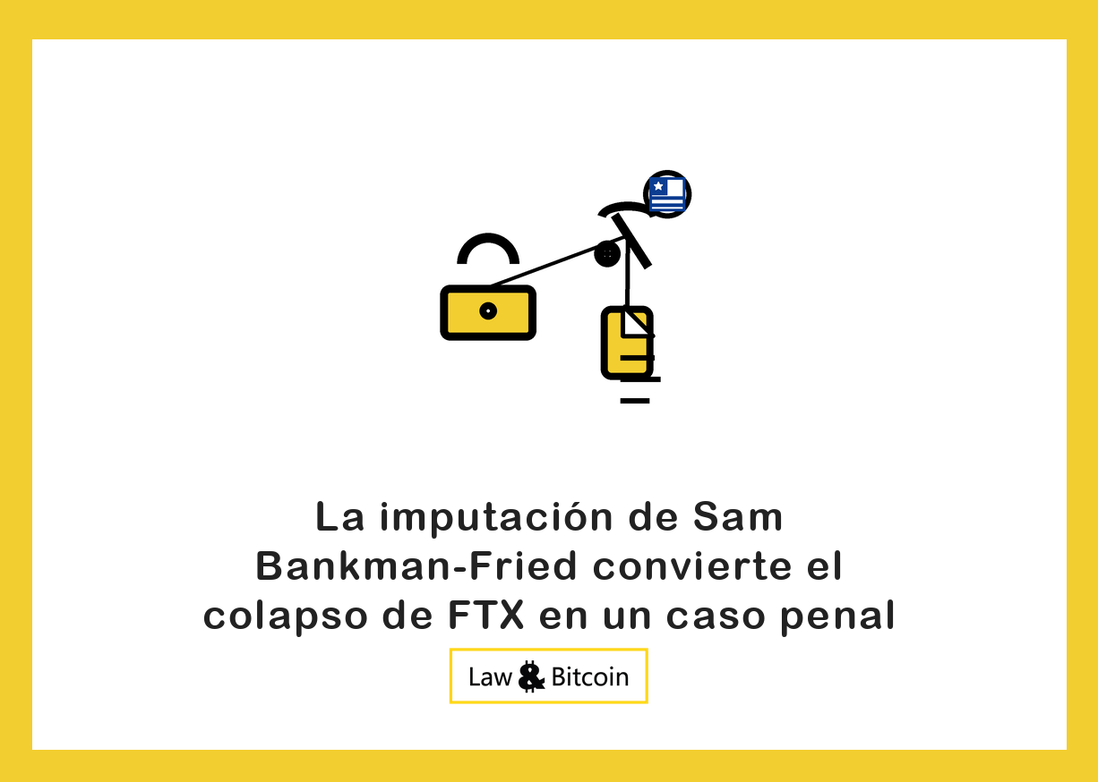 Ilustración editorial de un candado de seguridad, una herramienta de minería y un documento normativo.