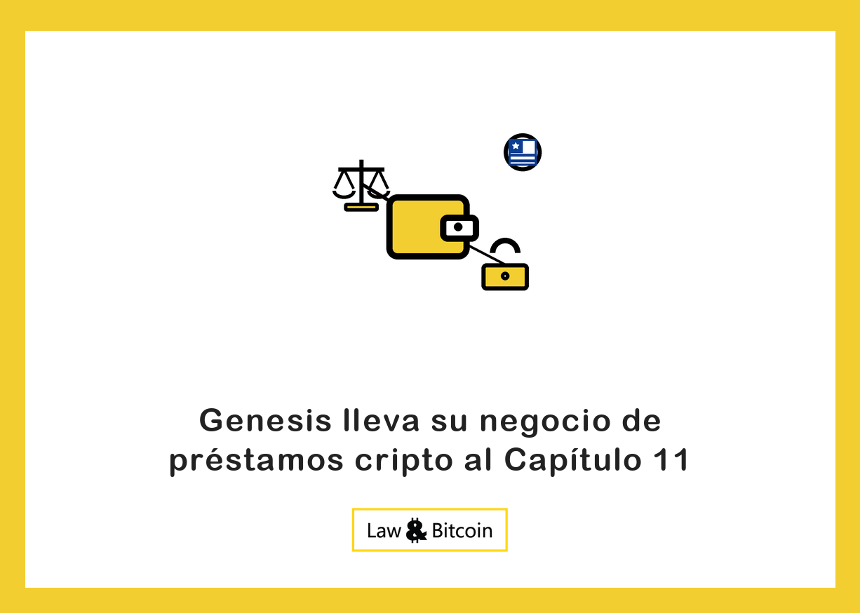 Ilustración editorial de una balanza jurídica, una cartera digital y un candado de seguridad.