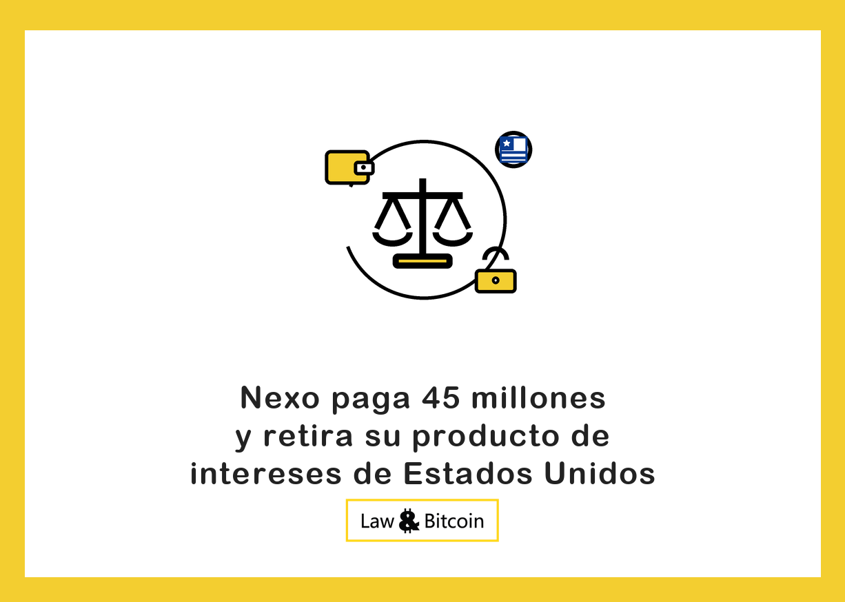 Ilustración editorial de una balanza jurídica, una cartera digital y un candado de seguridad.
