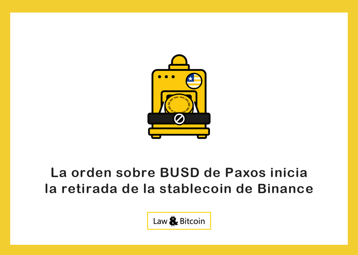 Ilustración editorial de un concepto jurídico y financiero.