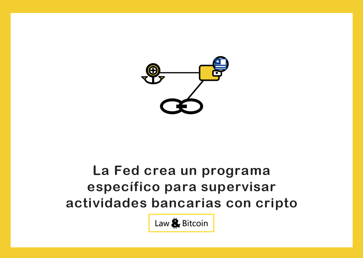 Ilustración editorial de una moneda estable anclada, una cartera digital y eslabones de una cadena.