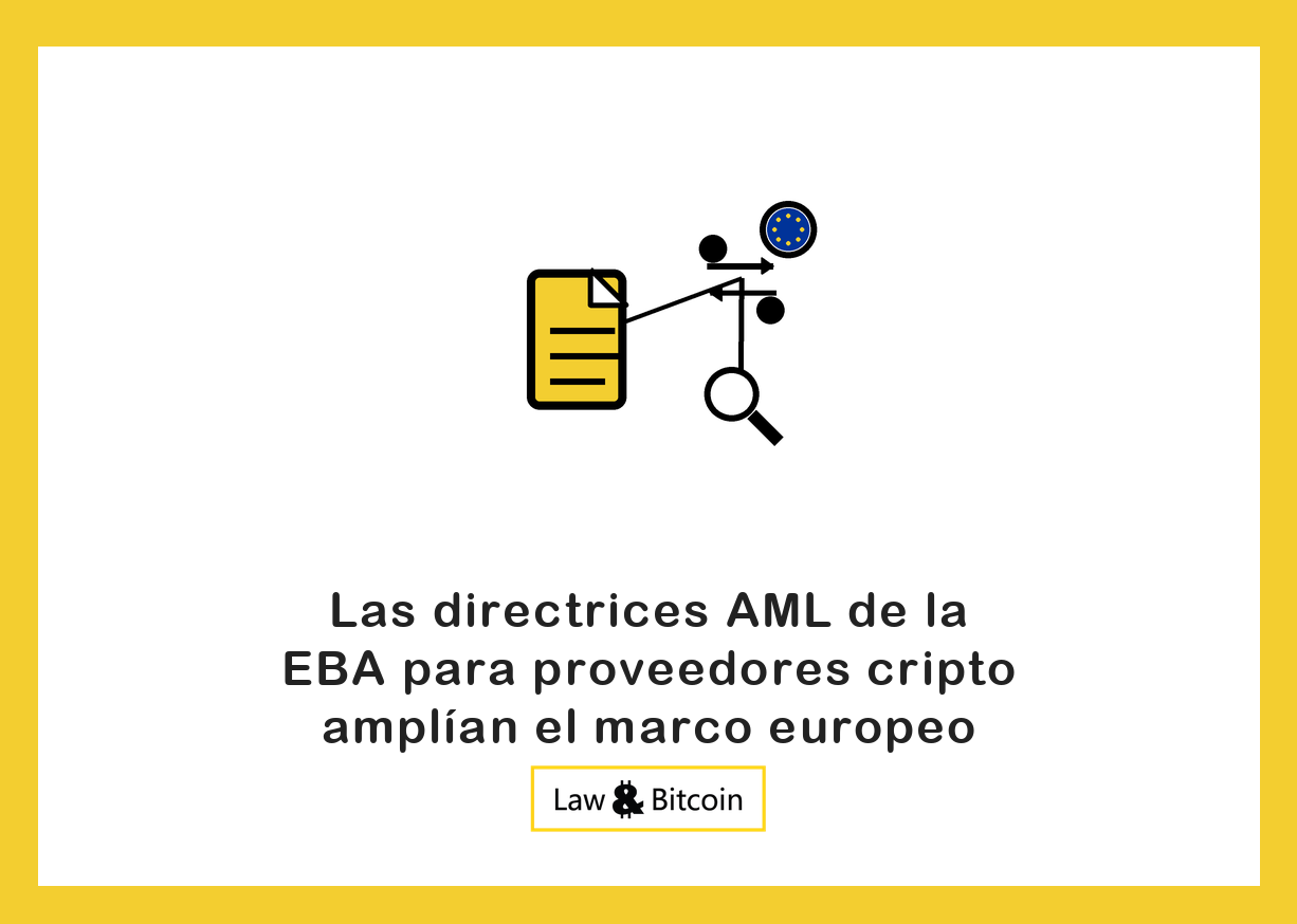 Ilustración editorial de un documento normativo, flechas de intercambio y una lupa de supervisión.
