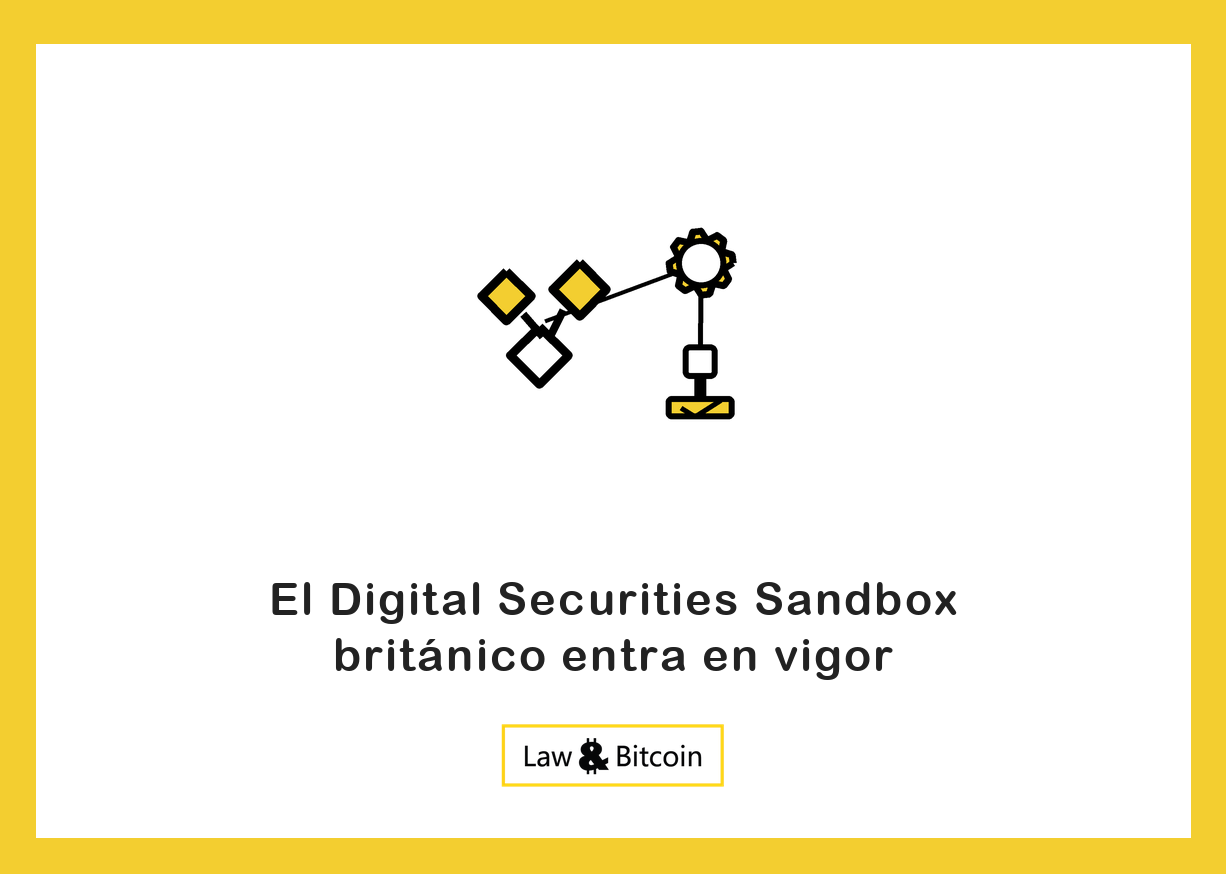 Ilustración editorial de activos tokenizados, un engranaje tecnológico y un sello de aprobación.
