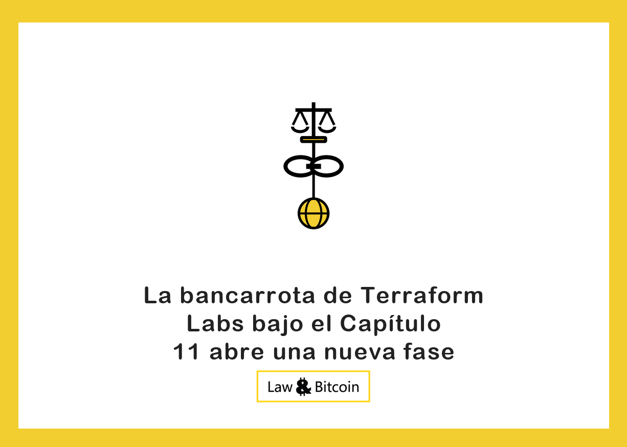 Ilustración editorial de una balanza jurídica, eslabones de una cadena y un globo regulatorio.