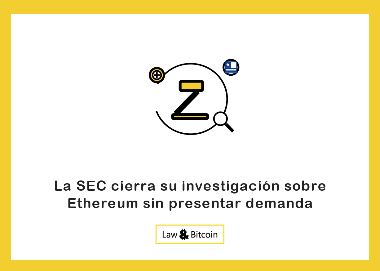 Ilustración editorial de un mazo judicial, una moneda digital y una lupa de supervisión.