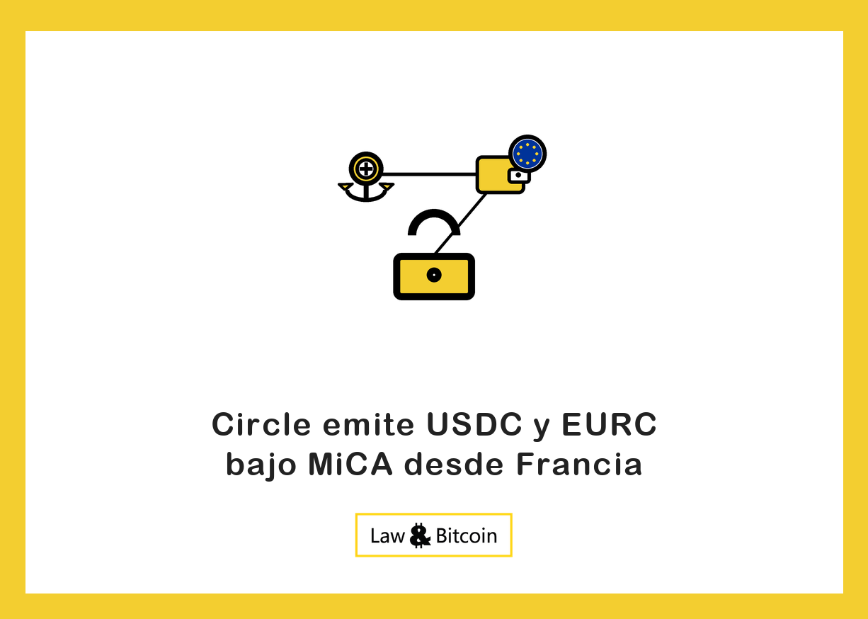 Ilustración editorial de una moneda estable anclada, una cartera digital y un candado de seguridad.