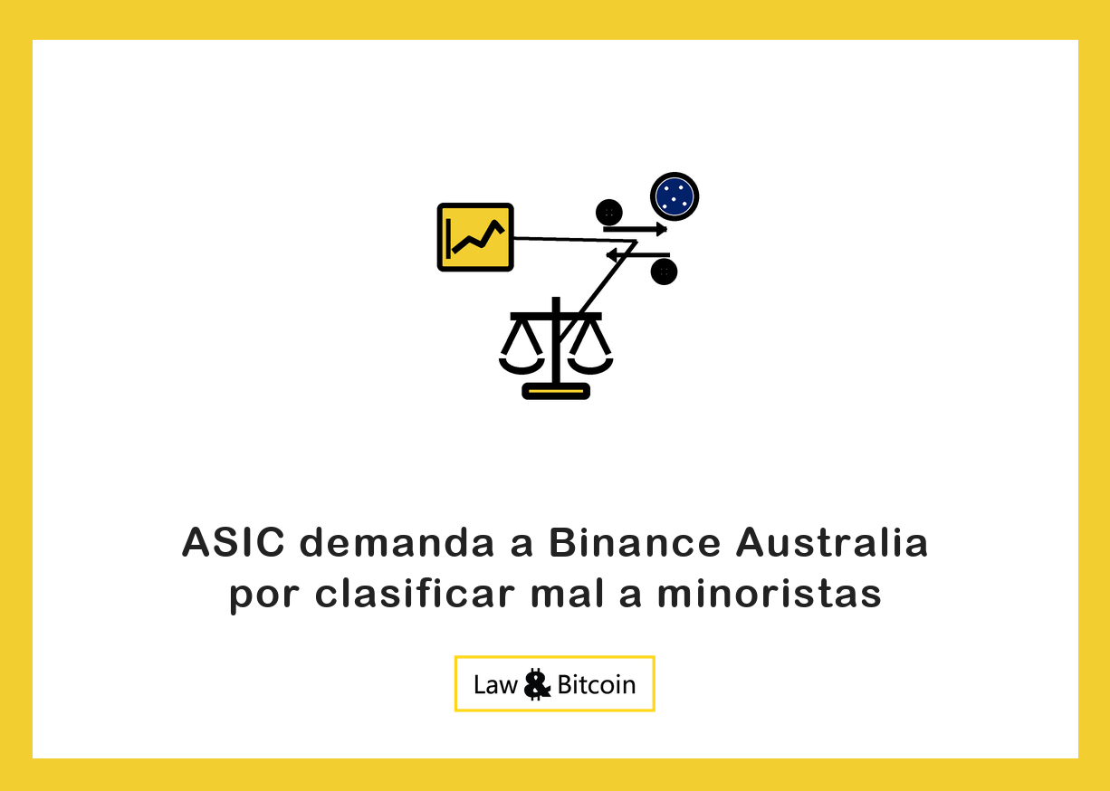 Ilustración editorial de un gráfico financiero, flechas de intercambio y una balanza jurídica.