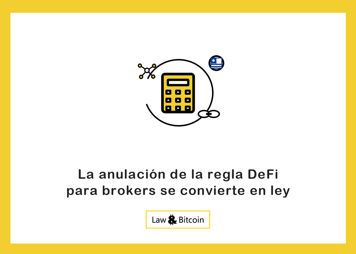 Ilustración editorial de una calculadora fiscal, una red de nodos y eslabones de una cadena.