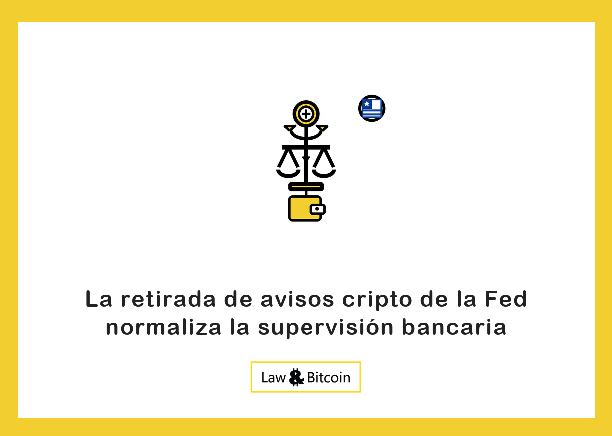 Ilustración editorial de una moneda estable anclada, una balanza jurídica y una cartera digital.