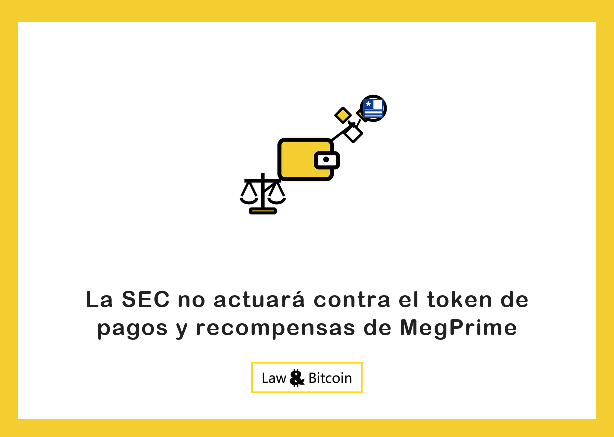 Ilustración editorial de una balanza jurídica, una cartera digital y activos tokenizados.