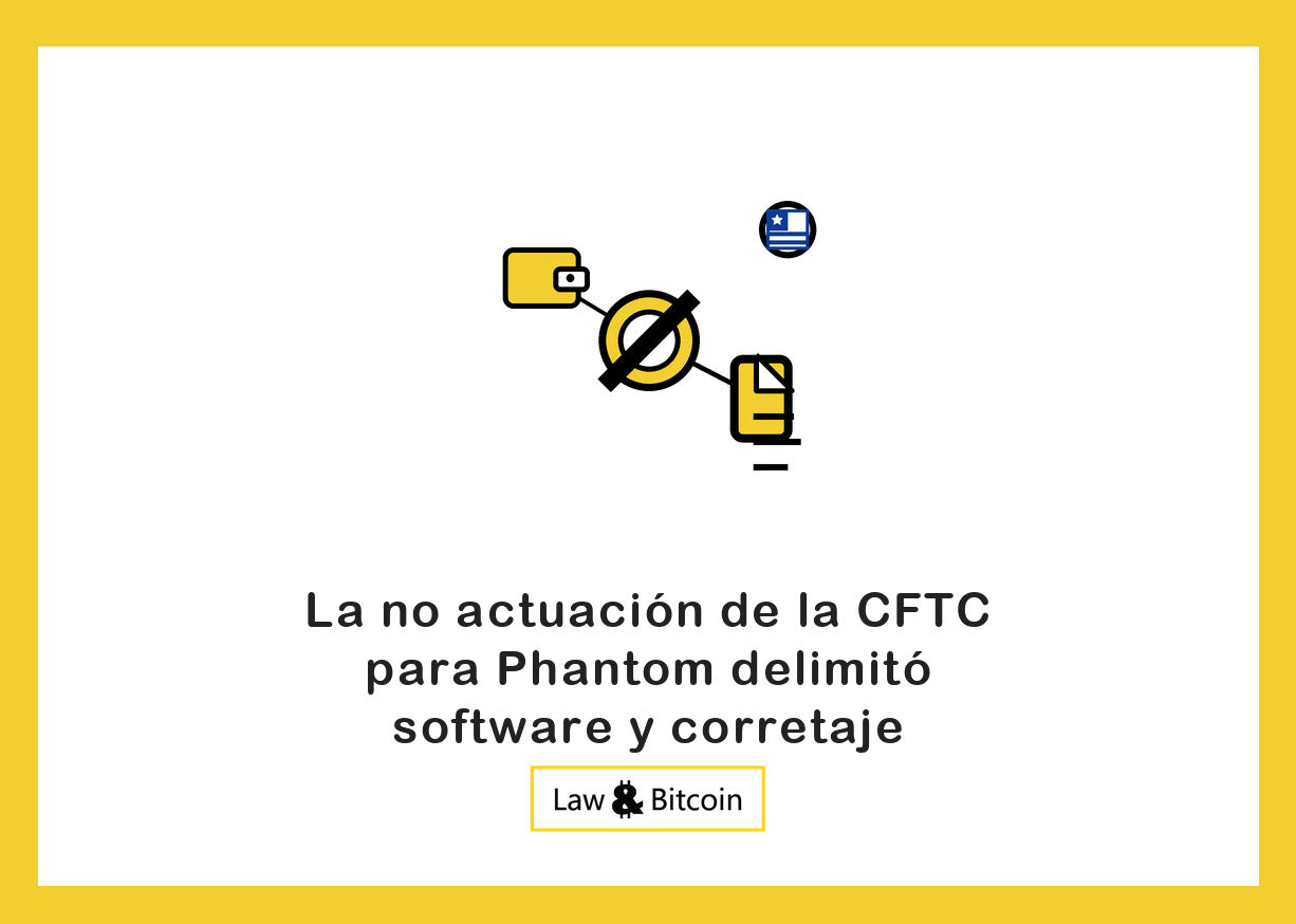 Ilustración editorial de una cartera digital, una señal de restricción y un documento normativo.