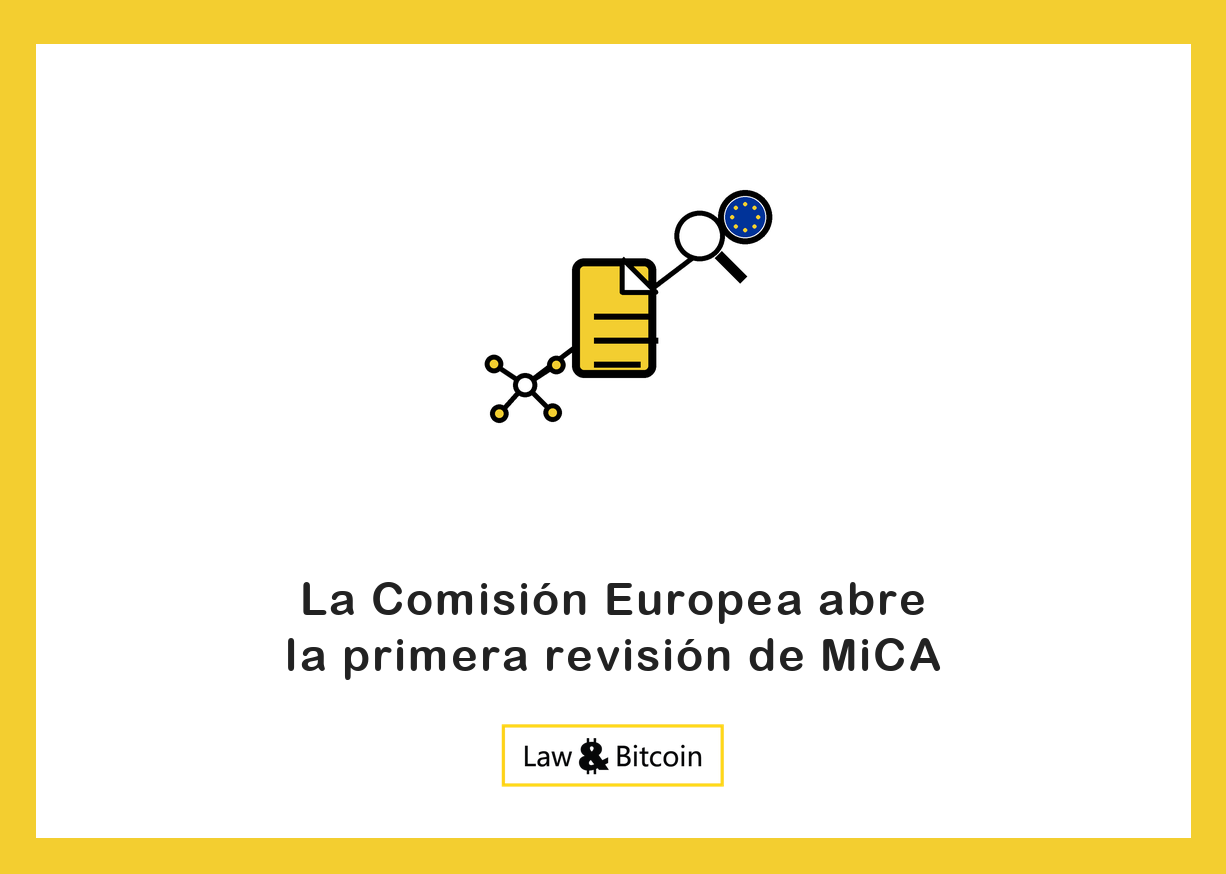 Ilustración editorial de una red de nodos, un documento normativo y una lupa de supervisión.