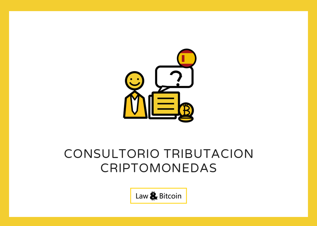 Ilustración editorial para un consultorio sobre tributación de criptomonedas.